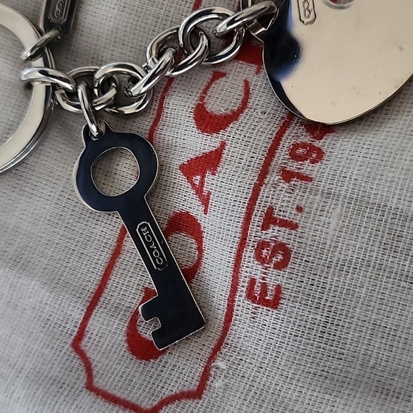 COACH split ring key ring - Picture 5 of 12
